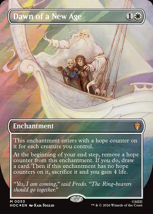 The Hobbit Eternal - 53 - Dawn of a New Age - Mythic - Surge Foil