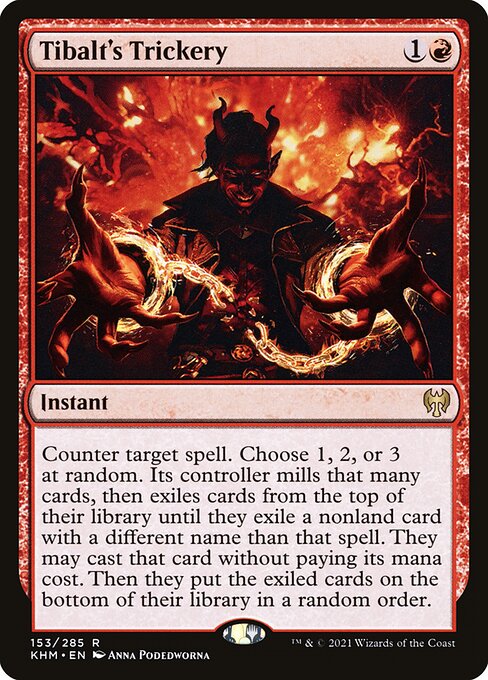 Kaldheim - 153 - Tibalt's Trickery - Rare - Foil