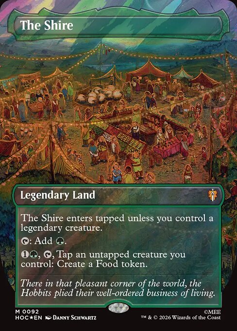 The Hobbit Eternal - 92 - The Shire - Mythic - Surge Foil