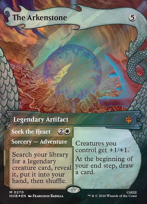 The Hobbit - 270 - The Arkenstone // Seek the Heart - Mythic - Surge Foil