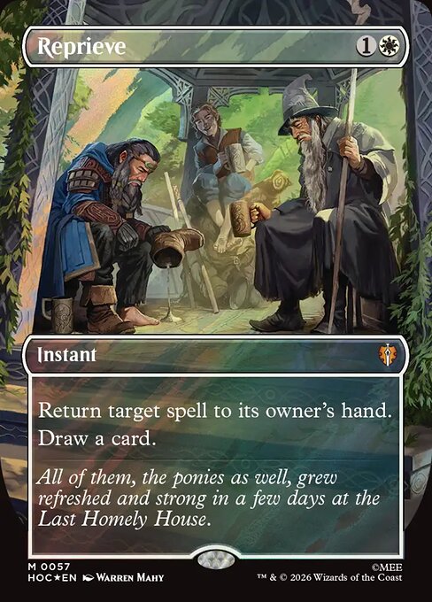 The Hobbit Eternal - 57 - Reprieve - Mythic - Surge Foil