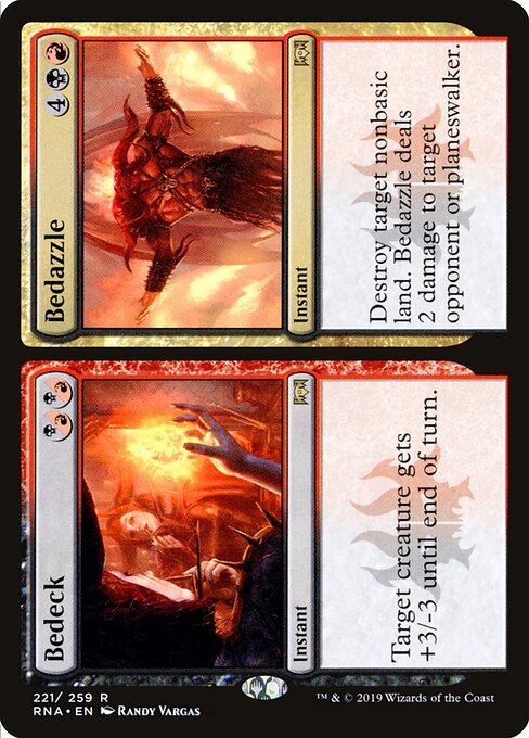 Ravnica Allegiance - 221 - Bedeck // Bedazzle - Rare