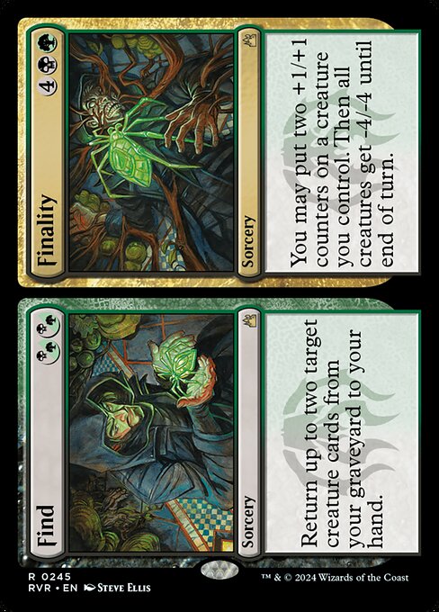 Ravnica Remastered - 245 - Find // Finality - Rare
