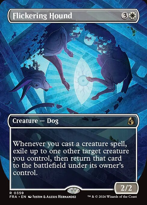 Reality Fracture - 359 - Flickering Hound - Rare