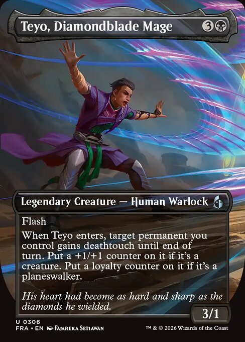 Reality Fracture - 306 - Teyo, Diamondblade Mage - Uncommon