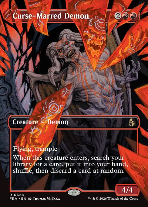 Reality Fracture - 328 - Curse-Marred Demon - Rare