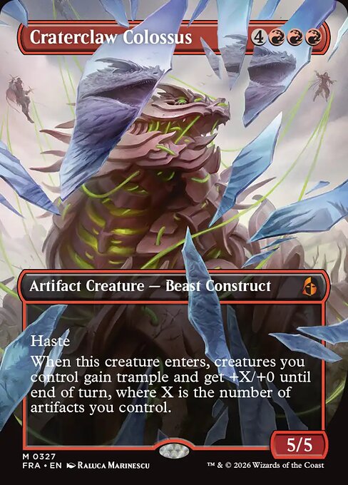 Reality Fracture - 327 - Craterclaw Colossus - Mythic