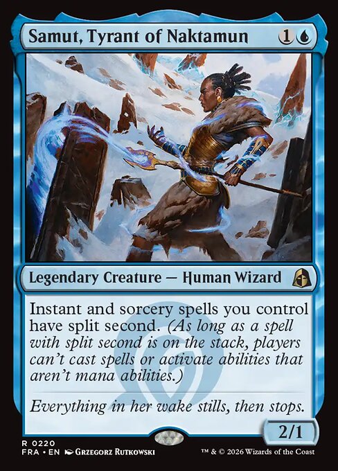 Reality Fracture - 220 - Samut, Tyrant of Naktamun - Rare