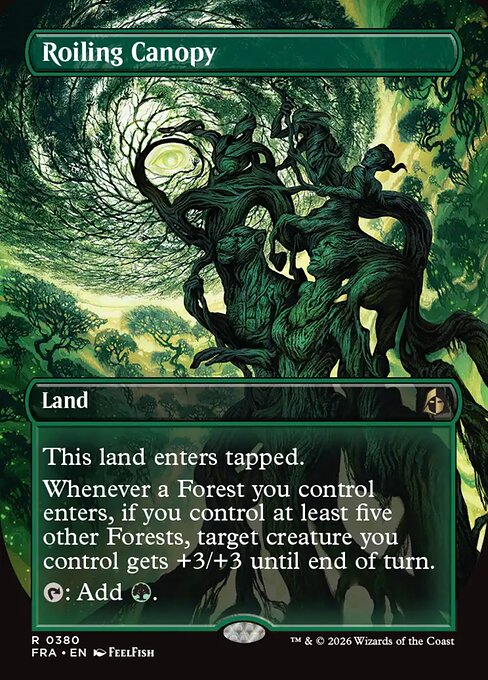 Reality Fracture - 380 - Roiling Canopy - Rare