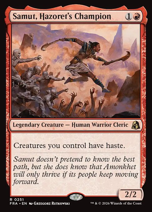 Reality Fracture - 251 - Samut, Hazoret's Champion - Rare