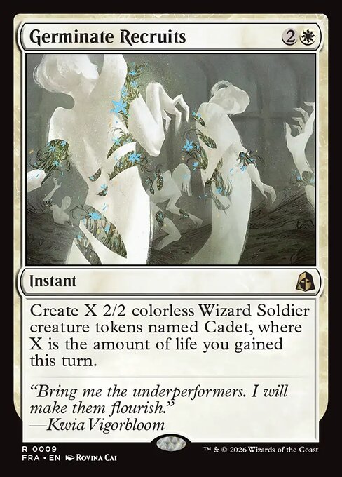 Reality Fracture - 9 - Germinate Recruits - Rare