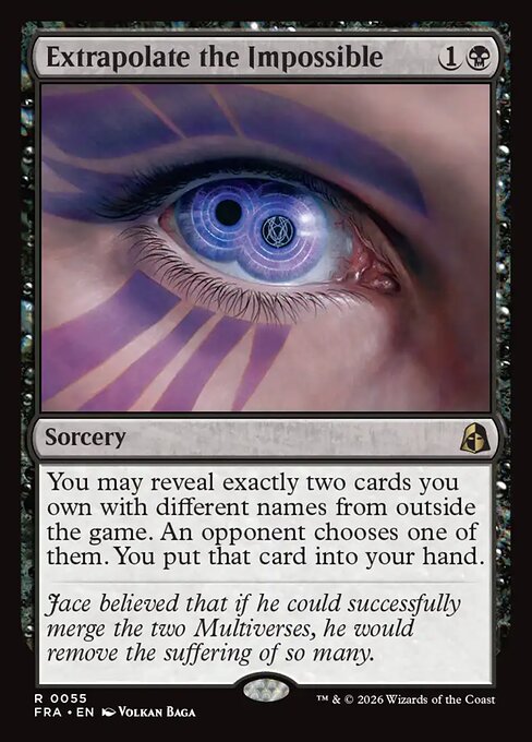 Reality Fracture - 55 - Extrapolate the Impossible - Rare