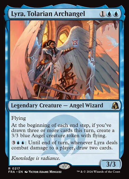 Reality Fracture - 217 - Lyra, Tolarian Archangel - Rare