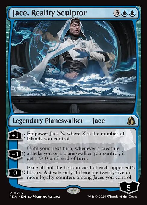 Reality Fracture - 216 - Jace, Reality Sculptor - Rare