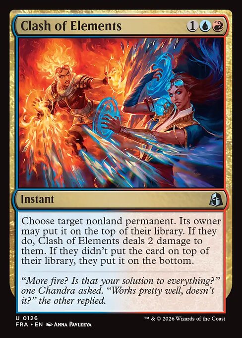 Reality Fracture - 126 - Clash of Elements - Uncommon
