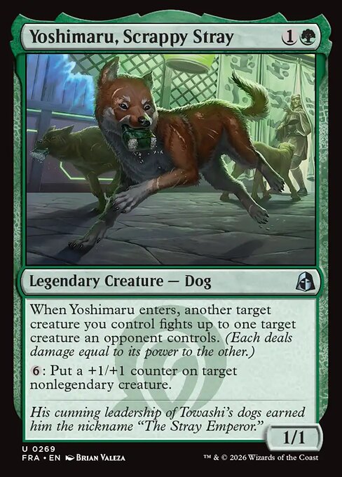 Reality Fracture - 269 - Yoshimaru, Scrappy Stray - Uncommon
