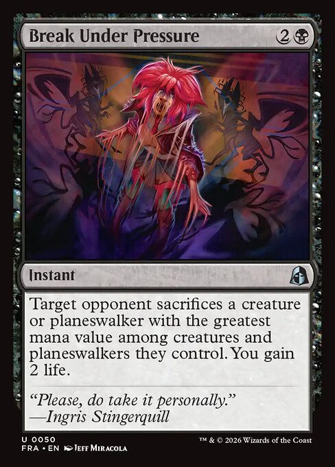 Reality Fracture - 50 - Break Under Pressure - Uncommon