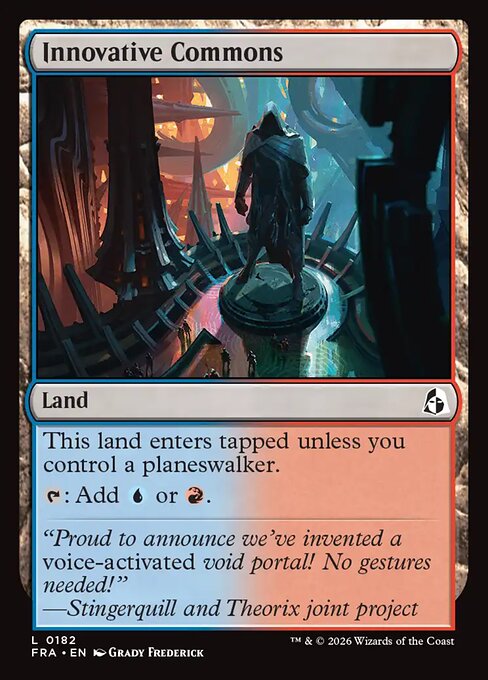 Reality Fracture - 182 - Innovative Commons - Common