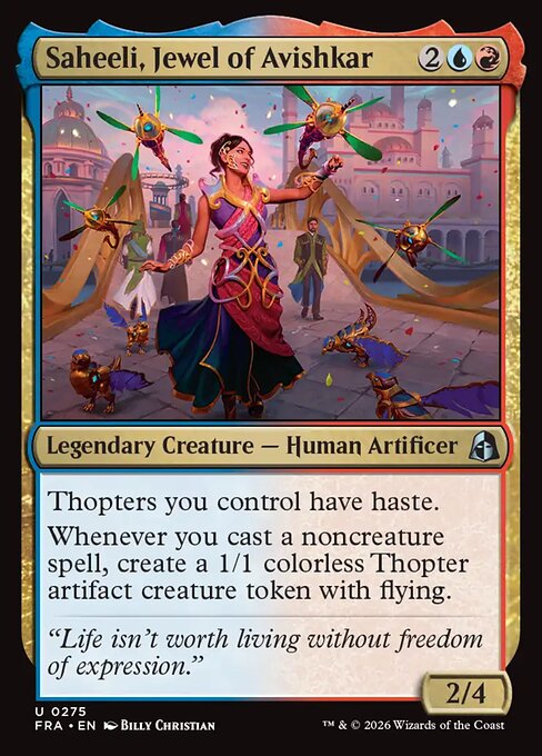 Reality Fracture - 275 - Saheeli, Jewel of Avishkar - Uncommon
