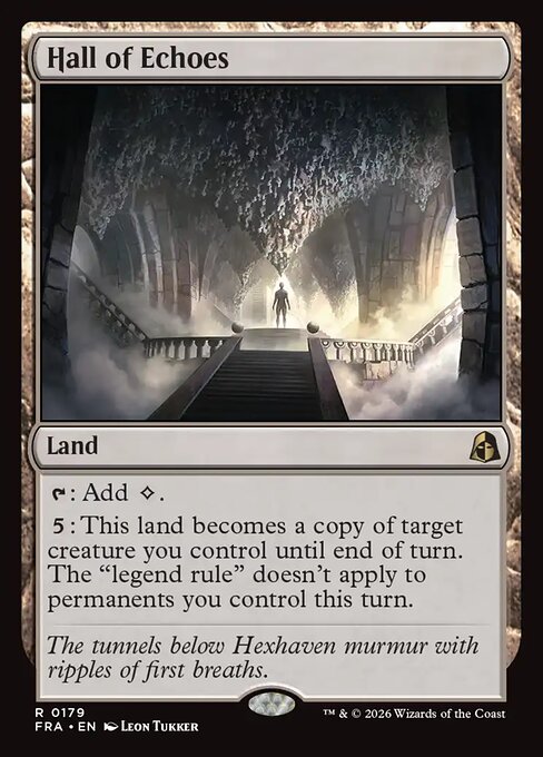 Reality Fracture - 179 - Hall of Echoes - Rare