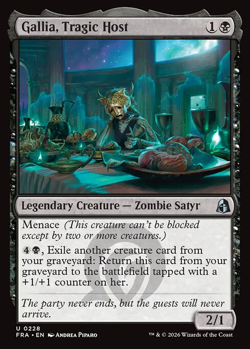 Reality Fracture - 228 - Gallia, Tragic Host - Uncommon