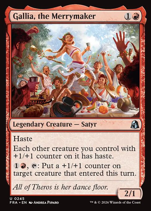 Reality Fracture - 245 - Gallia, the Merrymaker - Uncommon