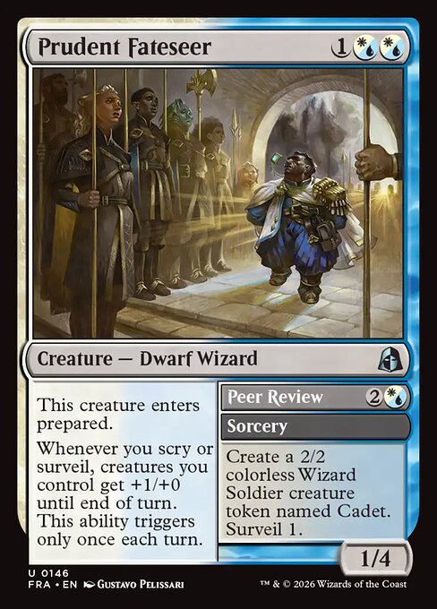Reality Fracture - 146 - Prudent Fateseer // Peer Review - Uncommon