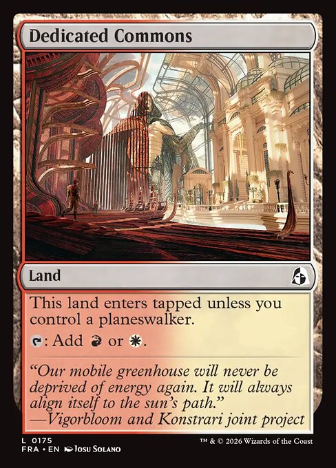 Reality Fracture - 175 - Dedicated Commons - Common