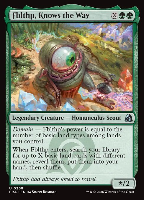 Reality Fracture - 258 - Fblthp, Knows the Way - Uncommon