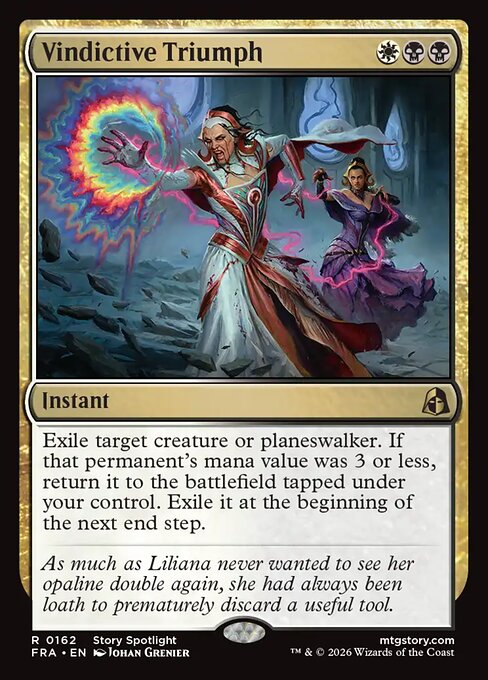 Reality Fracture - 162 - Vindictive Triumph - Rare