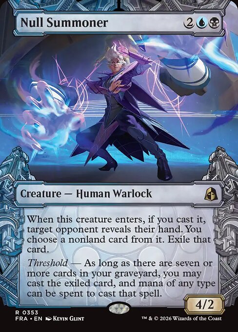 Reality Fracture - 353 - Null Summoner - Rare