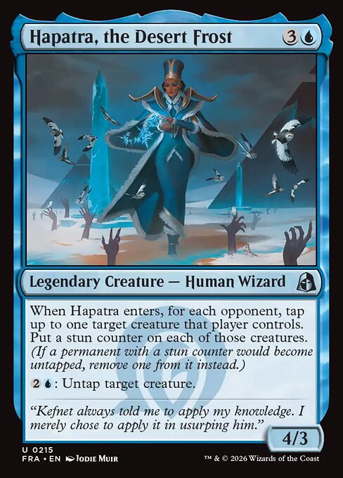 Reality Fracture - 215 - Hapatra, the Desert Frost - Uncommon