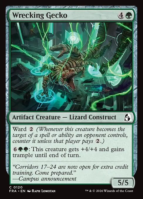Reality Fracture - 120 - Wrecking Gecko - Common