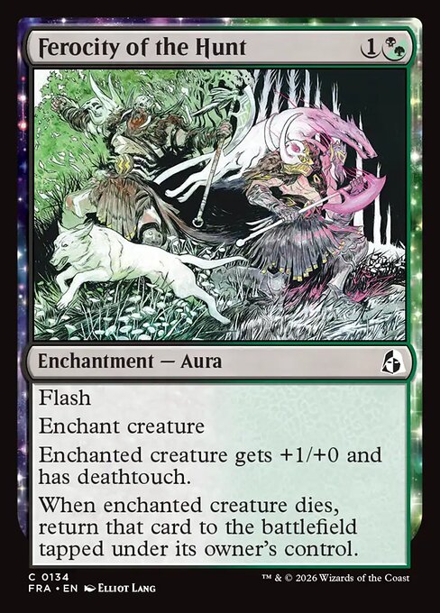 Reality Fracture - 134 - Ferocity of the Hunt - Common