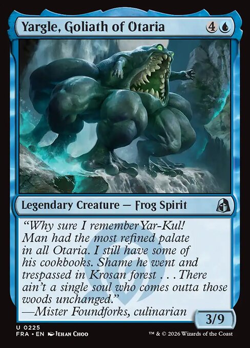 Reality Fracture - 225 - Yargle, Goliath of Otaria - Uncommon - Foil