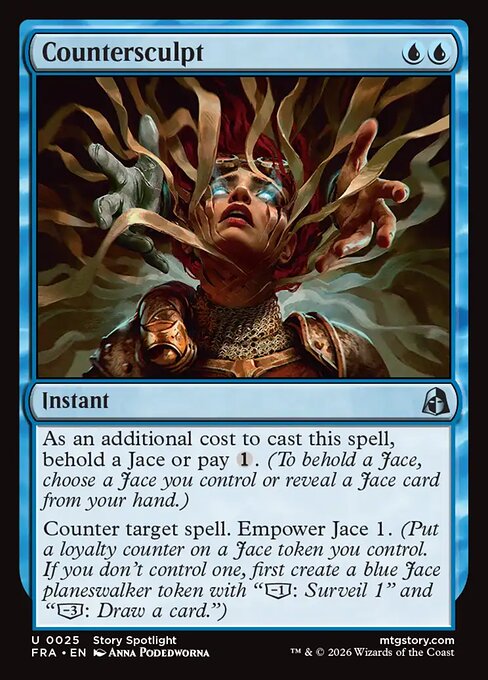 Reality Fracture - 25 - Countersculpt - Uncommon - Foil