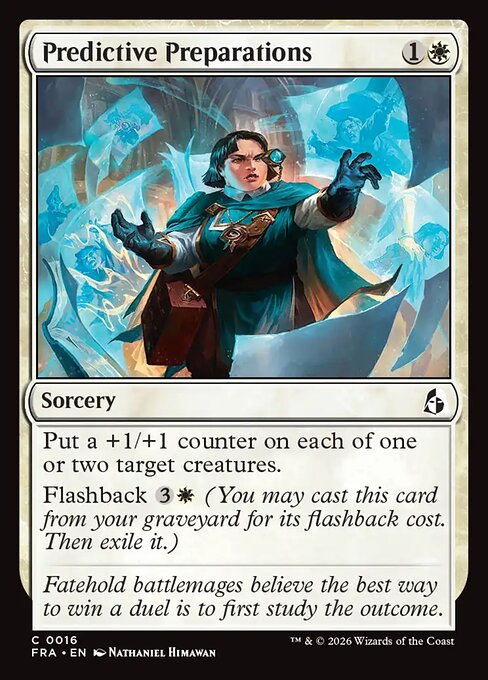 Reality Fracture - 16 - Predictive Preparations - Common - Foil