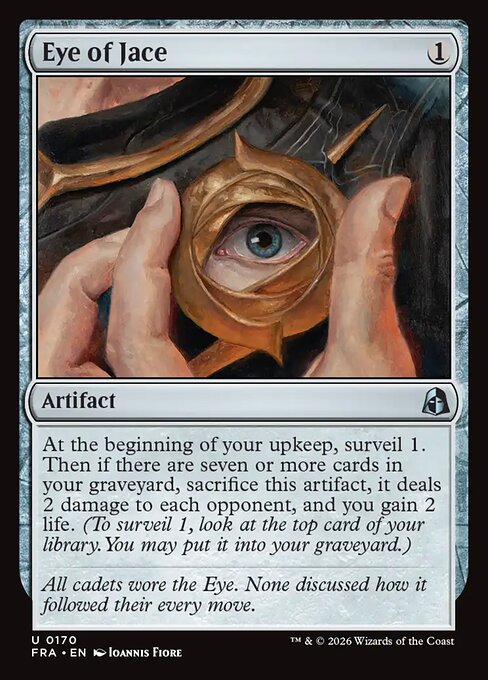 Reality Fracture - 170 - Eye of Jace - Uncommon - Foil