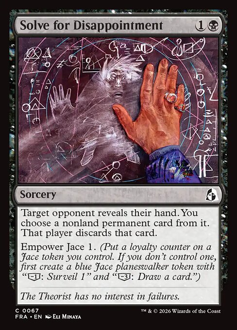 Reality Fracture - 67 - Solve for Disappointment - Common - Foil
