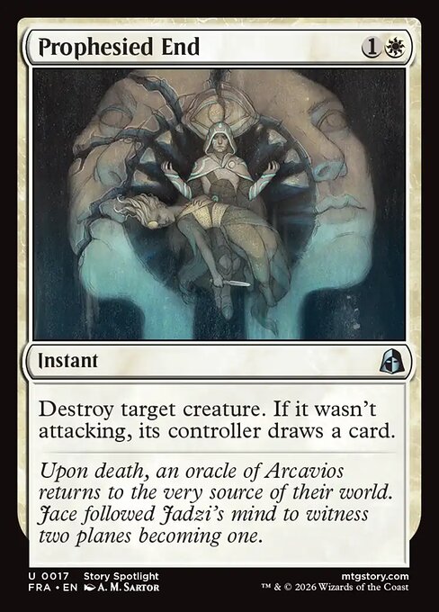 Reality Fracture - 17 - Prophesied End - Uncommon - Foil