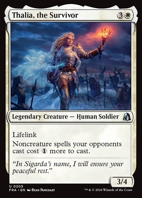 Reality Fracture - 205 - Thalia, the Survivor - Uncommon - Foil