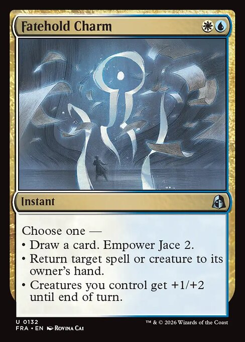 Reality Fracture - 132 - Fatehold Charm - Uncommon - Foil