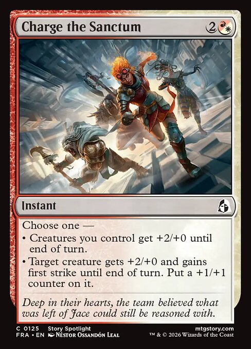 Reality Fracture - 125 - Charge the Sanctum - Common - Foil
