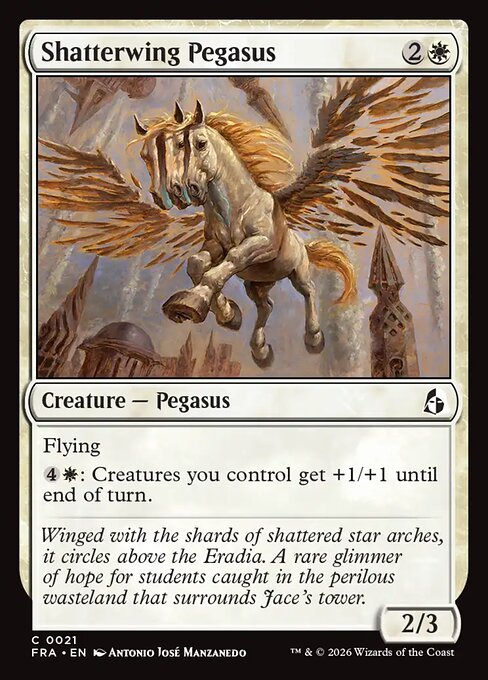Reality Fracture - 21 - Shatterwing Pegasus - Common - Foil