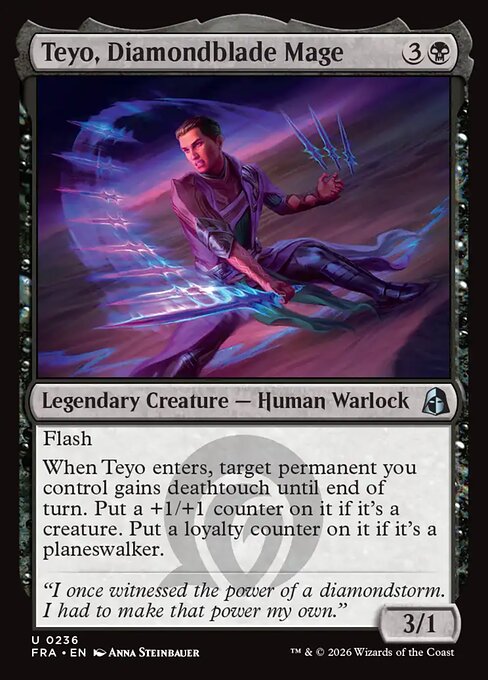 Reality Fracture - 236 - Teyo, Diamondblade Mage - Uncommon - Foil