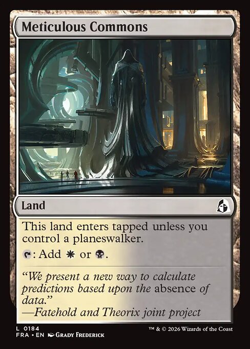 Reality Fracture - 184 - Meticulous Commons - Common - Foil