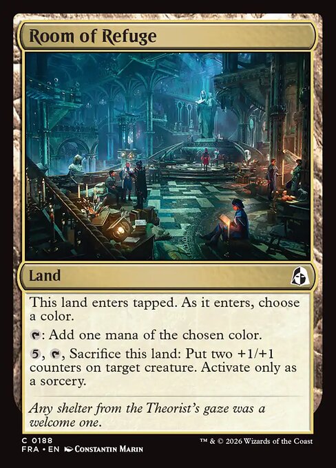 Reality Fracture - 188 - Room of Refuge - Common - Foil