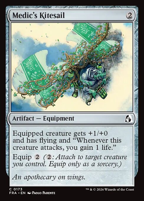 Reality Fracture - 173 - Medic's Kitesail - Common - Foil