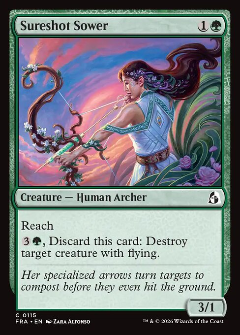 Reality Fracture - 115 - Sureshot Sower - Common - Foil