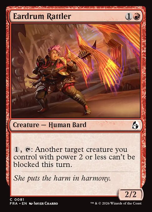 Reality Fracture - 81 - Eardrum Rattler - Common - Foil